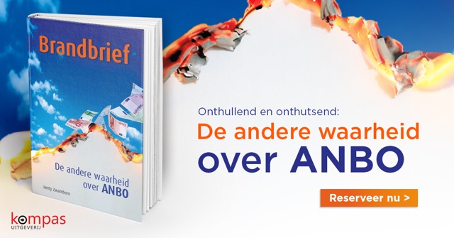 ANBO ouderenbond boek, brandbrief, de andere waarheid over Anbo van Hetty Zwamborn